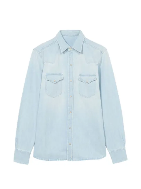 Fortela Texj western denim shirt Blue TEXJ00403D200