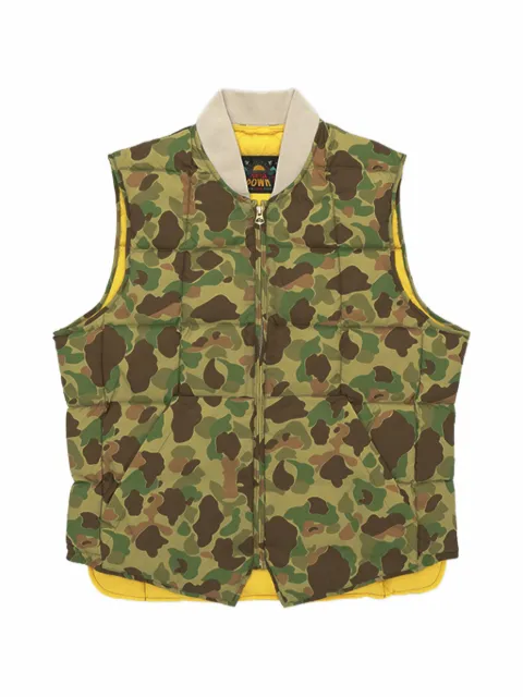 Fortela padded design gilet Green VEST1LEO02KAM