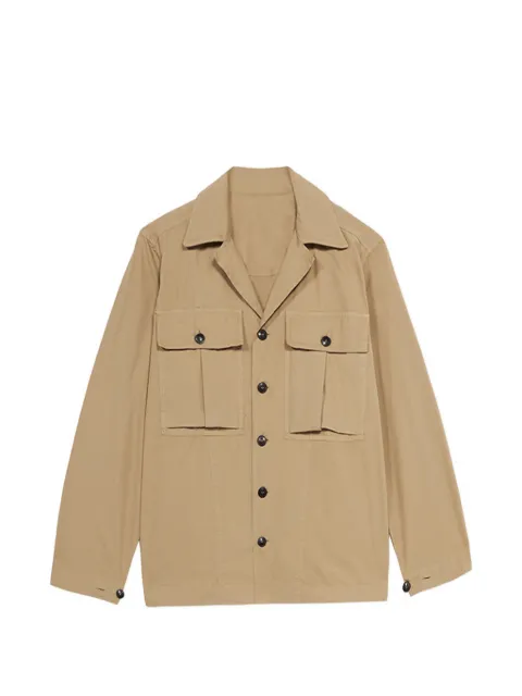 Fortela oversized shirt Neutrals SOLOMONT0009TCAM