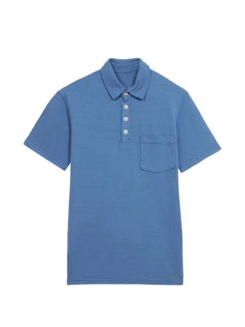 Fortela Maverick short-sleeve polo shirt Blue MAVERICK01050IND