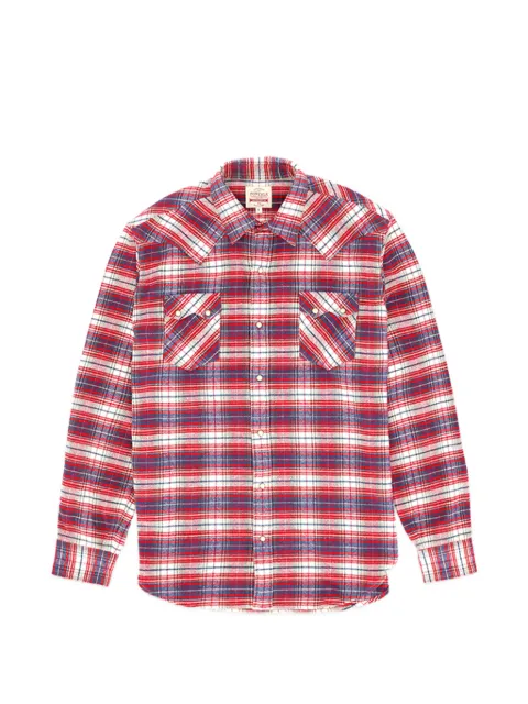 Fortela Josh checkered shirt Red JOSHPS002CK1