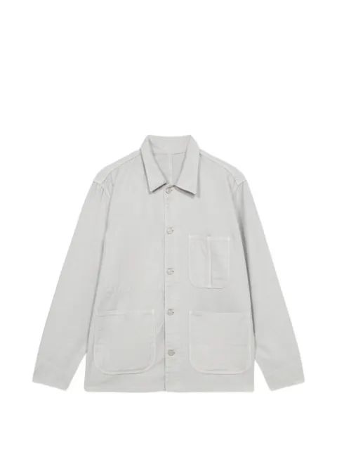 Fortela Mcnally patch-pocket jacket Grey MCNALLY0032TGRY