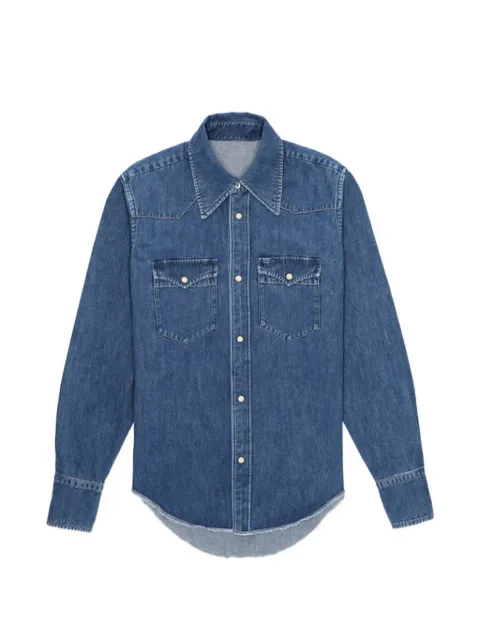 Fortela Yellowstone denim western shirt Blue YELLOWSTONE1060JD570