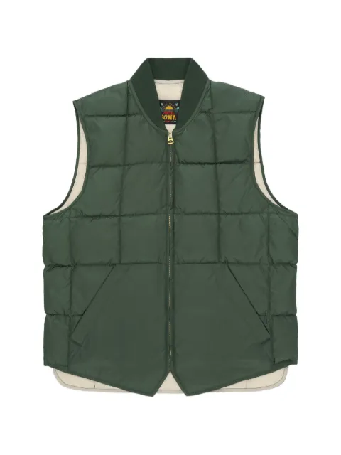 Fortela Vest1 padded zip gilet Green VEST1LEO02GRE