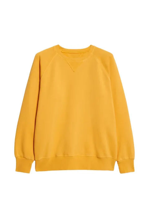 Fortela Harvard raglan crew-neck sweatshirt Yellow HARVARD01043YEL