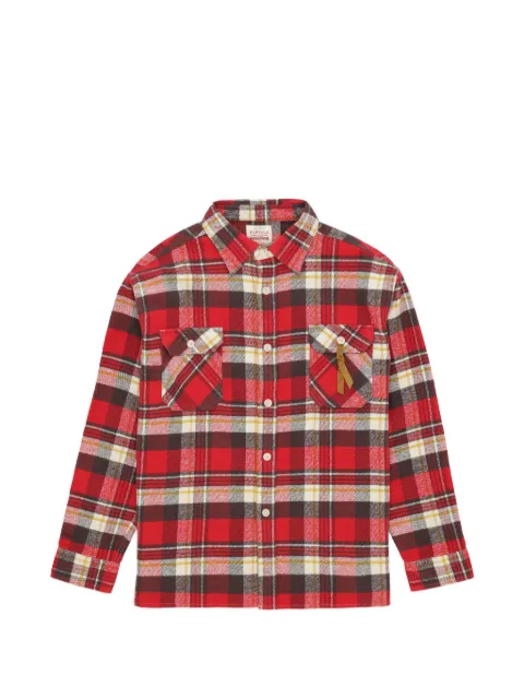 Fortela Mescal plaid patch-pocket shirt Red MESCALPS001RED