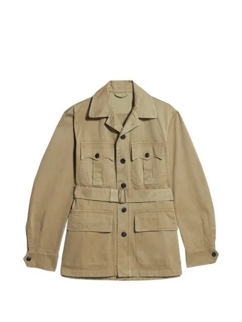 Fortela belted jacket Neutrals CLINT0002TOLI