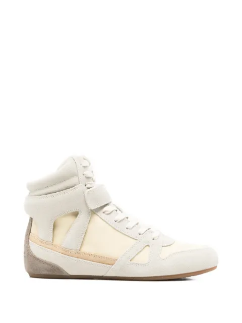 ISABEL MARANT Senny high-top suede sneakers Grey BK0092FAD2E01S