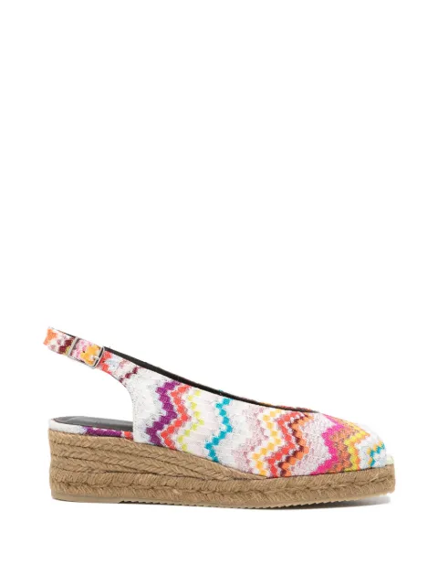 Missoni zigzag mules White MWB009029