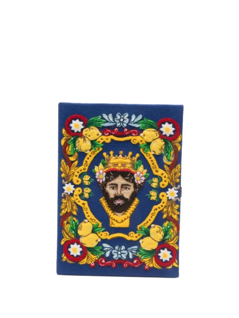 Olympia Le-Tan Sicilian Legends clutch bag Blue PBSBCLI04PT