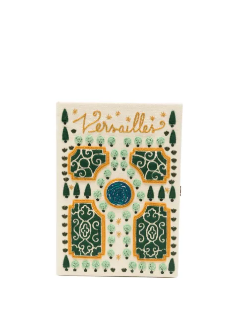 Olympia Le-Tan Versailles embroidered clutch bag Neutrals JEHANEBCLI90PT