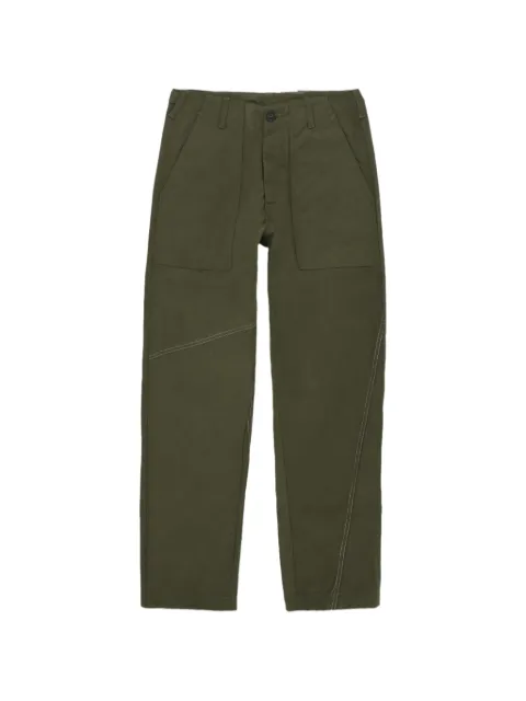 Fortela Newfatigue patch-pocket trousers Green WNEWFATIGUECAMPOARM