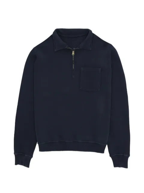 Fortela Yale zip sweatshirt Blue YALE01043BLU