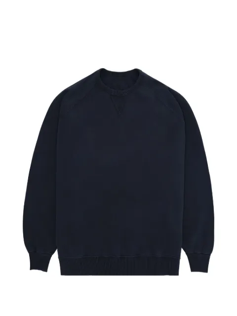 Fortela raglan-sleeve crew-neck sweatshirt Blue HARVARD01043BLU