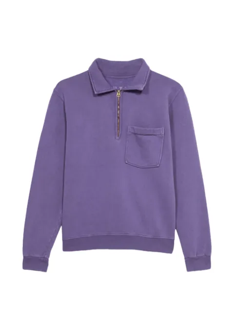 Fortela half-zip sweatshirt Purple YALEP01043PRP