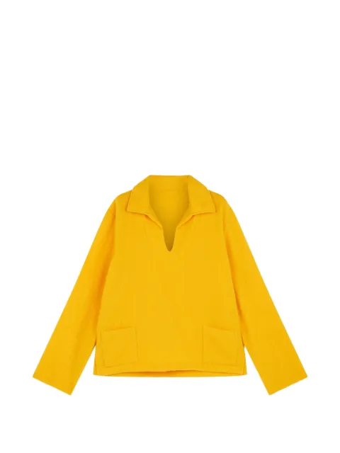 Fortela Franco2 V-neck pocket sweater Yellow FRANCO2MA828YEL