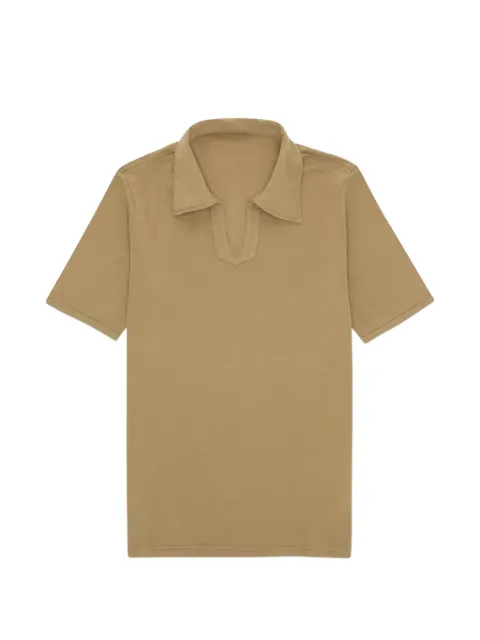 Fortela goose V-neck T-shirt Neutrals GOOSE01050CAM