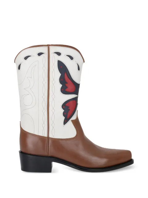 Fortela Butterfly Camperos boots Brown WSHAILACN003BFY