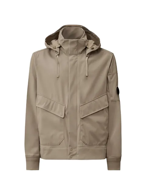 C.P. Company C.P. Shell-R hidden hood Lens jacket Neutrals 20CMOW001A005968A904