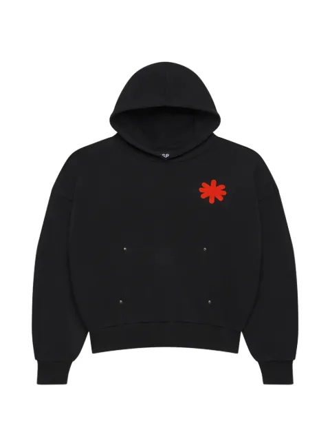 LOSTSHDWS hand-warmer pouch hoodie Black 10034408