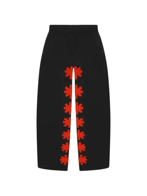 LOSTSHDWS logo floral trousers Black 10034412