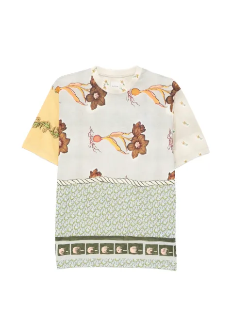 Paul Smith floral-print T-shirt Neutrals M1R919TVP5640