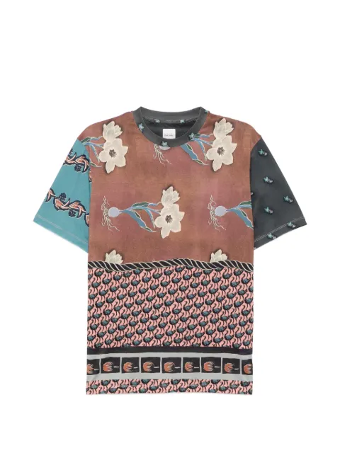 Paul Smith floral-print T-shirt Brown M1R919TVP5639