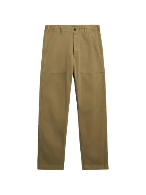 Fortela Newfatigue patch-pocket trousers Green NEWFATIGUE0002TOLI