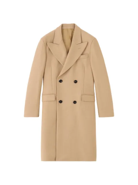 Fortela Ernesto double-breasted coat Neutrals ERNESTOMA945CAM