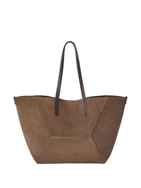 Brunello Cucinelli suede tote bag Brown MBDLB2571C8769