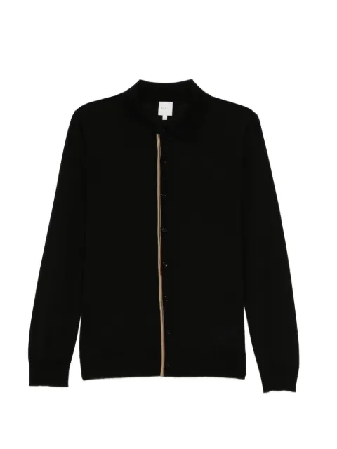 Paul Smith striped wool cardigan Black M1R764ZV02094