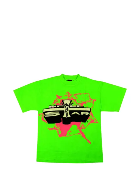 HELLSTAR graphic T-shirt Green HSR111