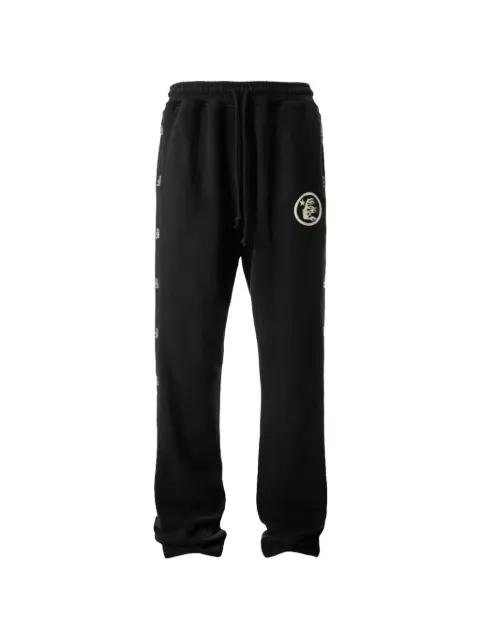 HELLSTAR Mirror Face "Black" track pants Black HSR117