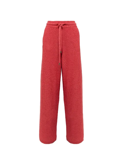 Laneus knitted track pants Pink S6LAWOKT115