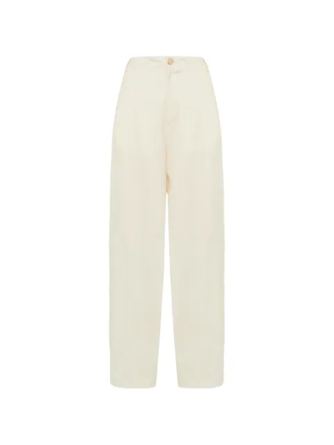 Laneus pleated trousers Neutrals S6LAWOPA180