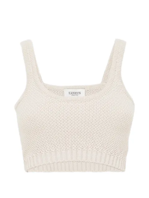 Laneus knitted top Neutrals S6LAWOKO126