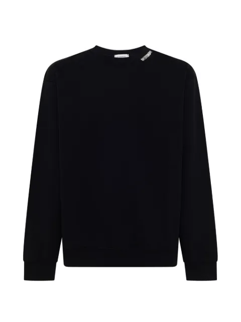 Laneus stitch detail sweatshirt Black S6LAMASW101