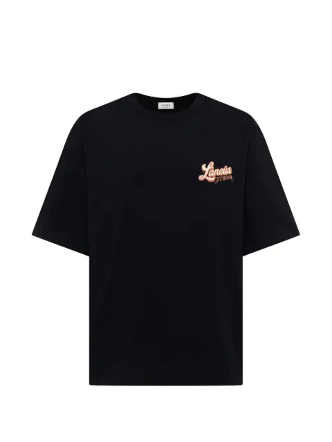 Laneus graphic-print T-shirt Black S6LAMATH099