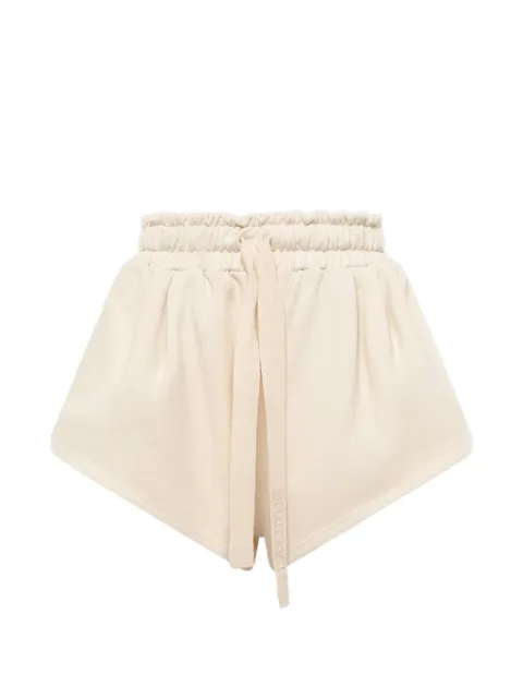 Laneus drawstring mini shorts Neutrals S6LAWOFP200
