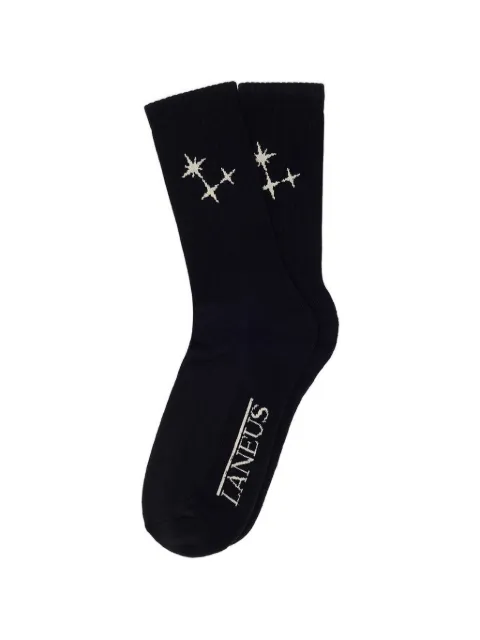 Laneus star-embellishment socks Black S6LAUASO210
