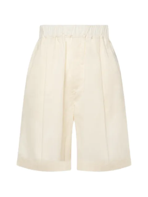 Laneus elasticated-waistband shorts Neutrals S6LAMASH112