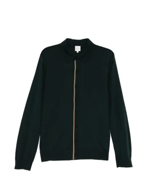 Paul Smith striped cardigan Green M1R764ZV02094