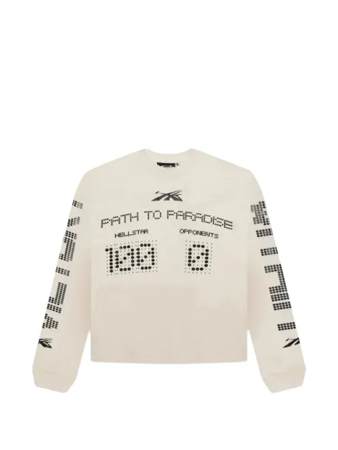 HELLSTAR Scoreboard long-sleeve T-shirt Neutrals HSR131