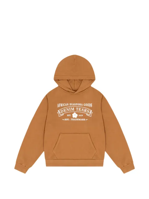Denim Tears Adg hoodie Brown DT329