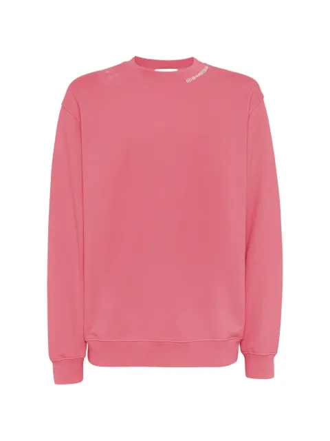 Laneus crew-neck fleece sweatshirt Pink S6LAWOSW199