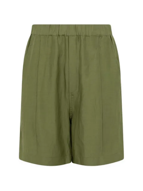 Laneus elasticated-waist bermuda shorts Green S6LAMASH232