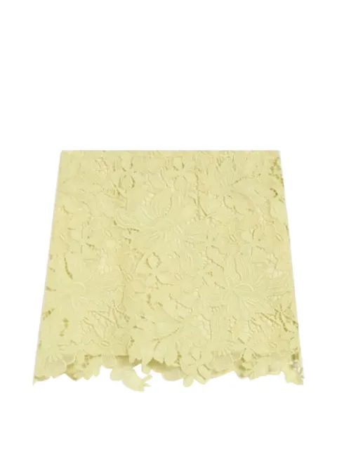 Sportmax floral lace skirt Yellow 2612771022600