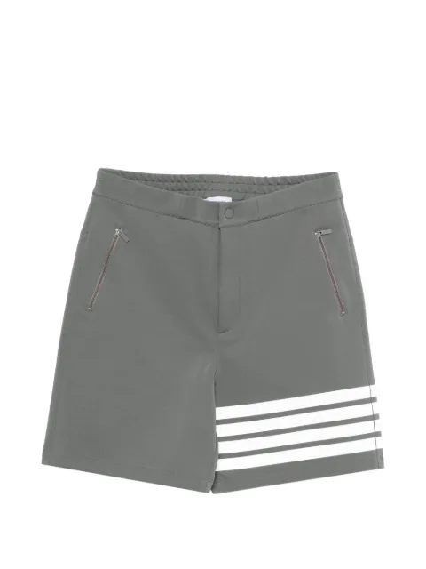 Thom Browne stripe-detail shorts Grey MJQ237AJ0242