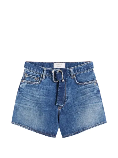 Sportmax Medio frayed shorts Blue 2612141022600