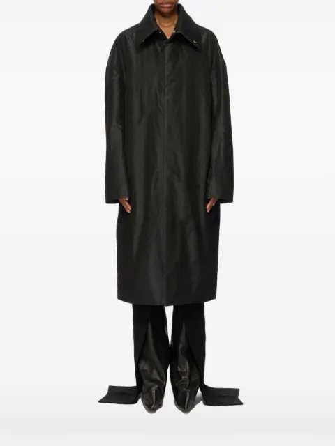 Rick Owens Dracucollar coat Black RO02E4962STFT0